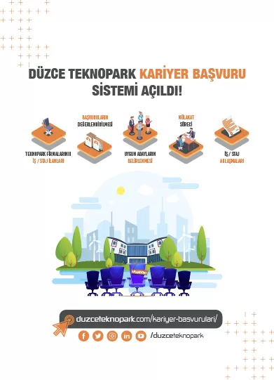 Düzce Teknopark Kariyer Başvuruları Açıldı_Mobil Slider